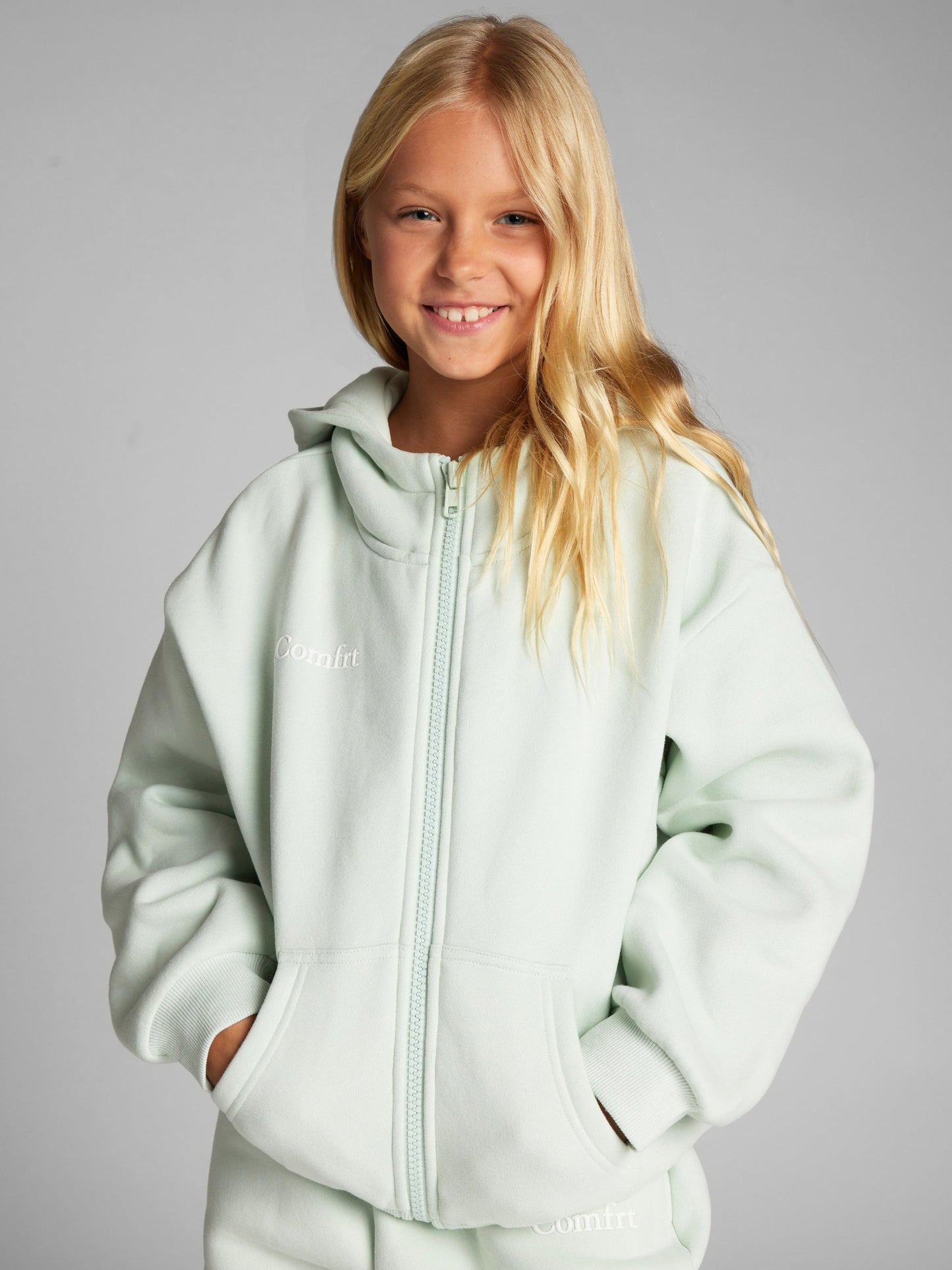 Cloud Zip Kids Hoodie