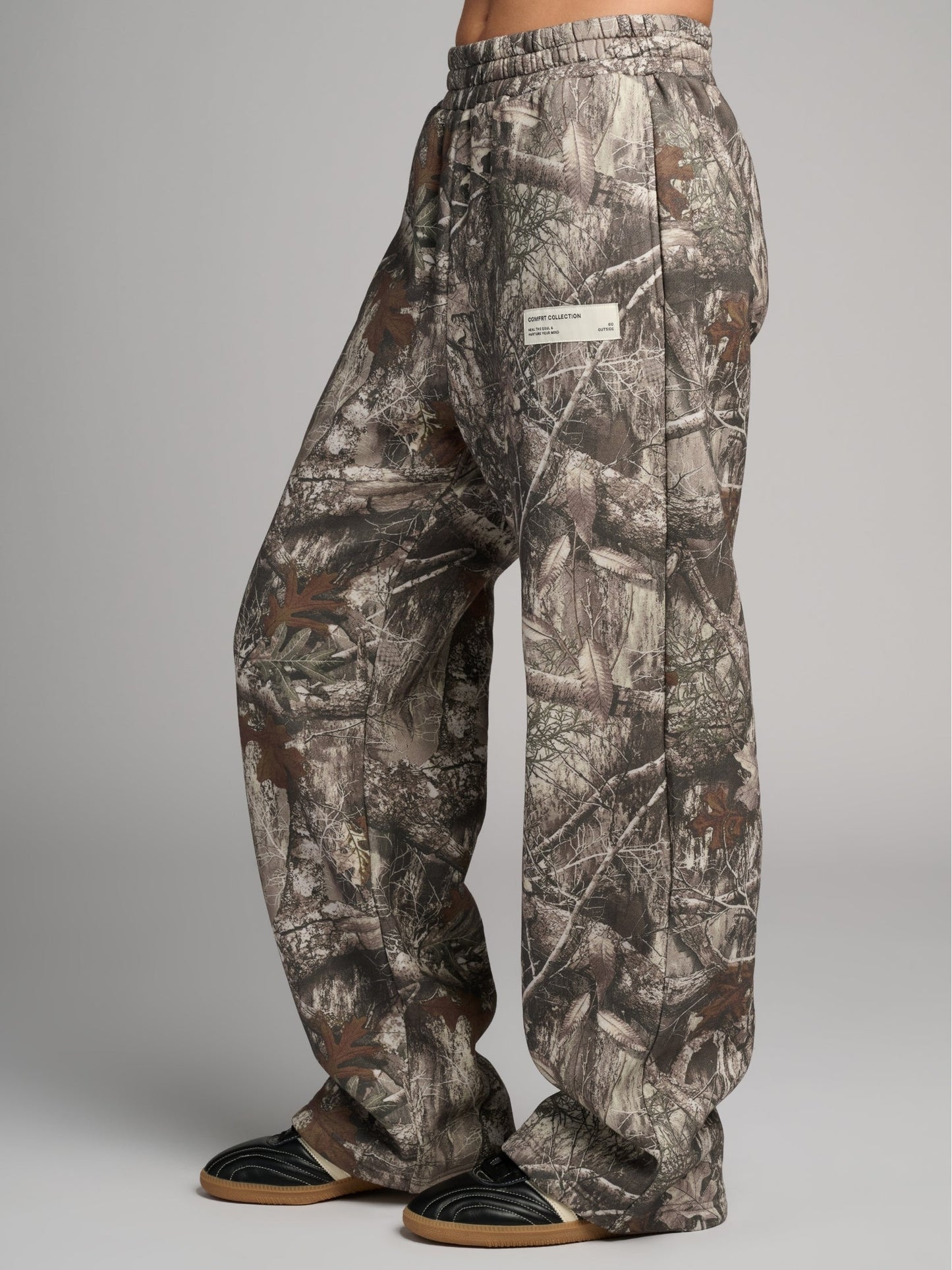 Camo Straight Leg Sweatpants