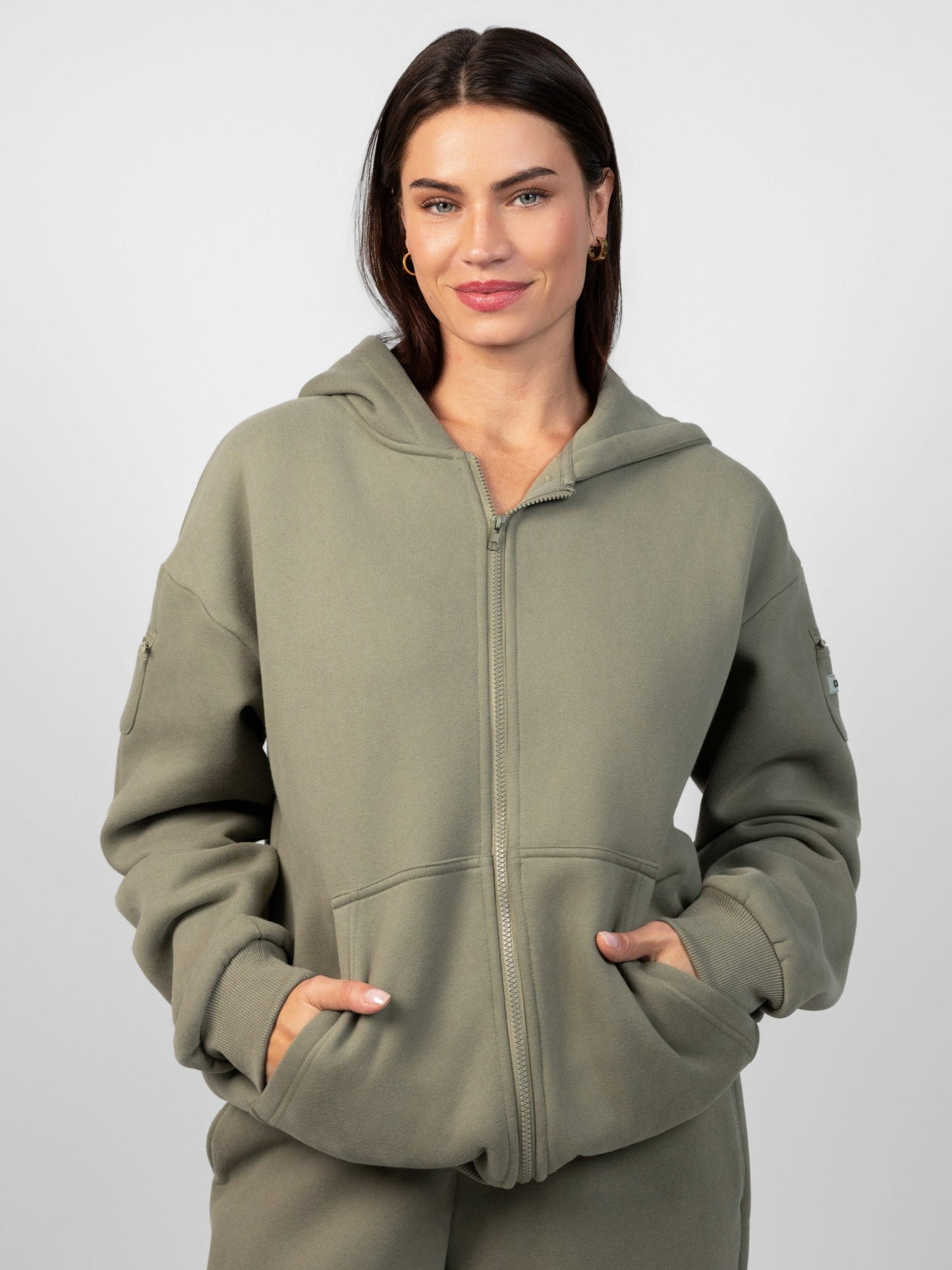 Travel Essentials Zip Hoodie