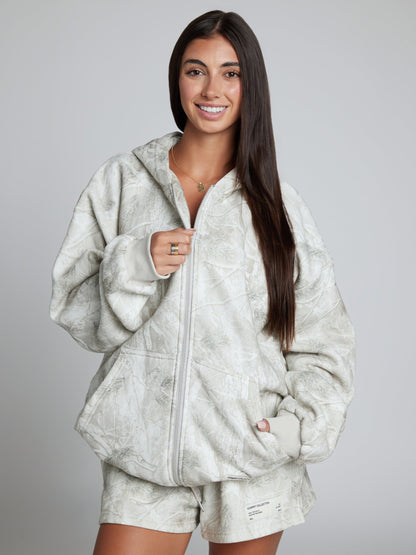 Camo Zip Hoodie