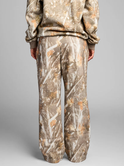 Camo Straight Leg Sweatpants