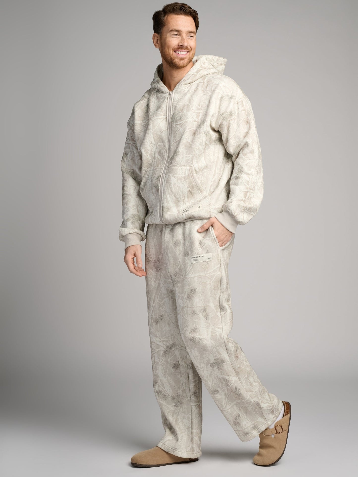 Camo Straight Leg Sweatpants