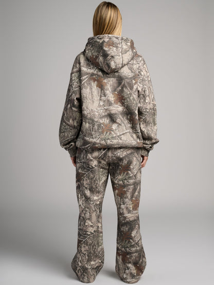 Camo Straight Leg Sweatpants