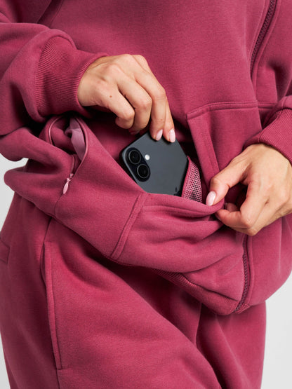 Travel Essentials Zip Hoodie