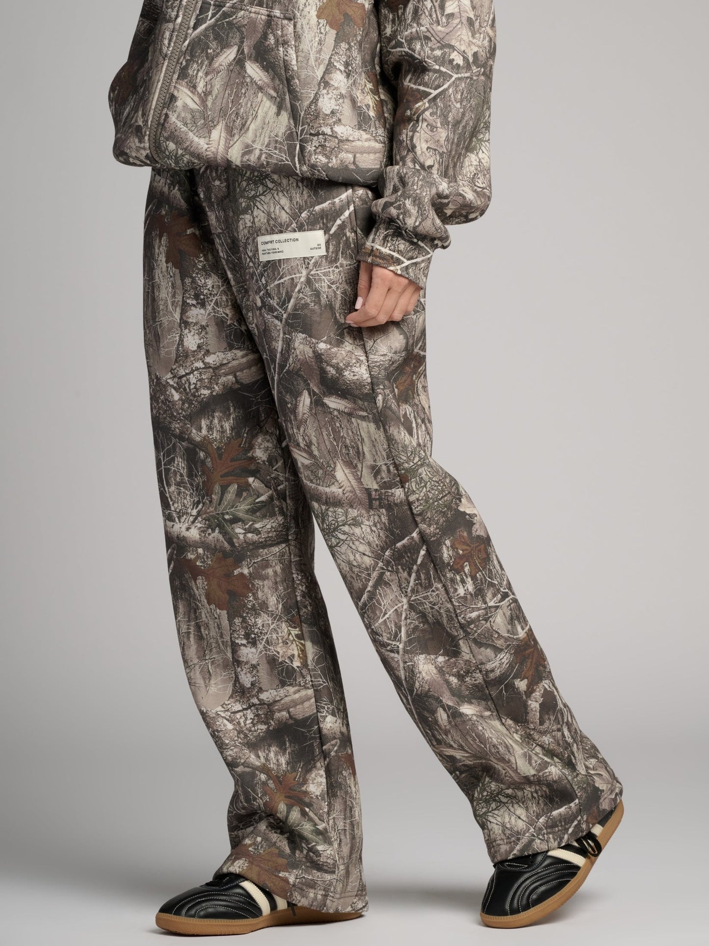 Camo Straight Leg Sweatpants