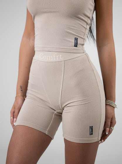 Rib Contour Crop Tank